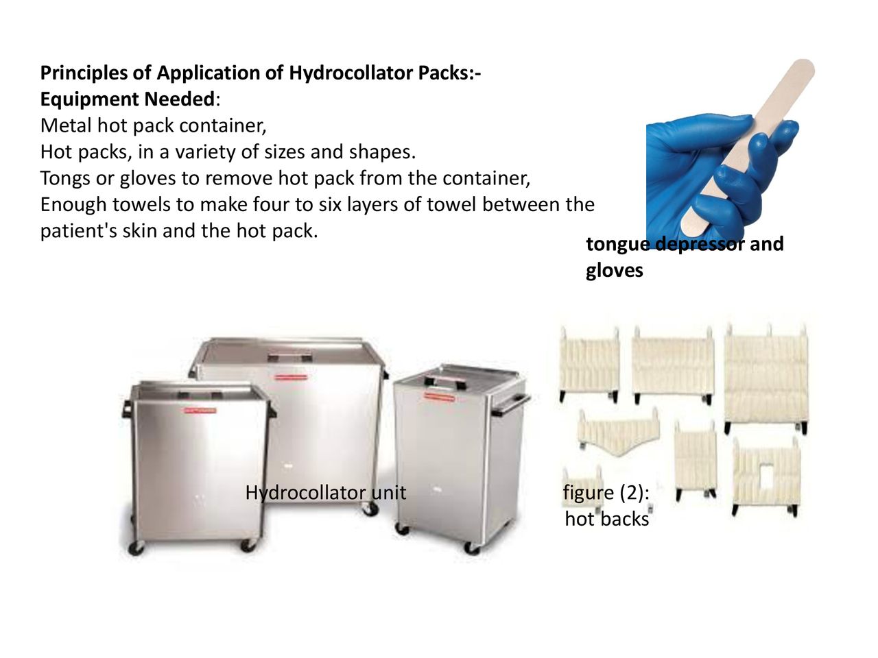 Hydrocollator packs deals